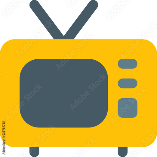 Vintage television set