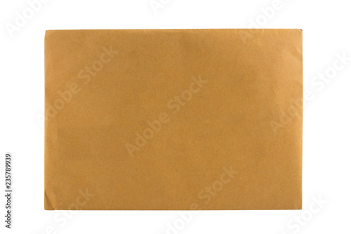 Brown Envelope close up shot