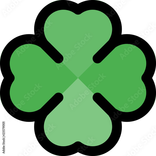 Natural clover leaf