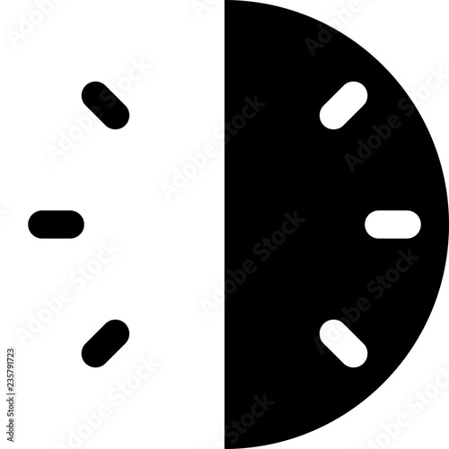 Designer analog clock