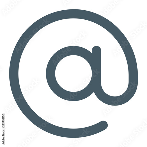 Email at symbol