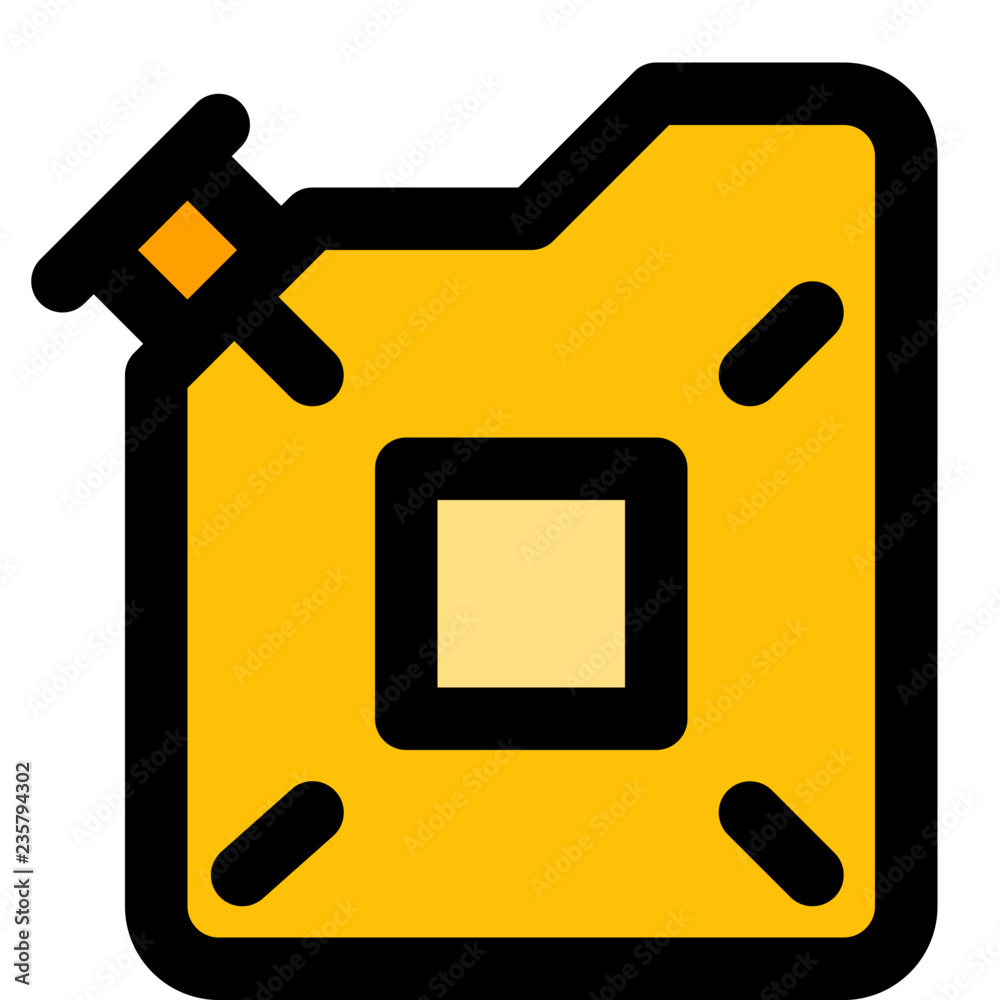 Jerry can with cap