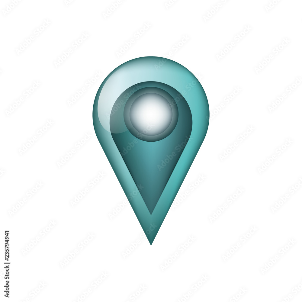 pin pointer location icon pin pointer location icon