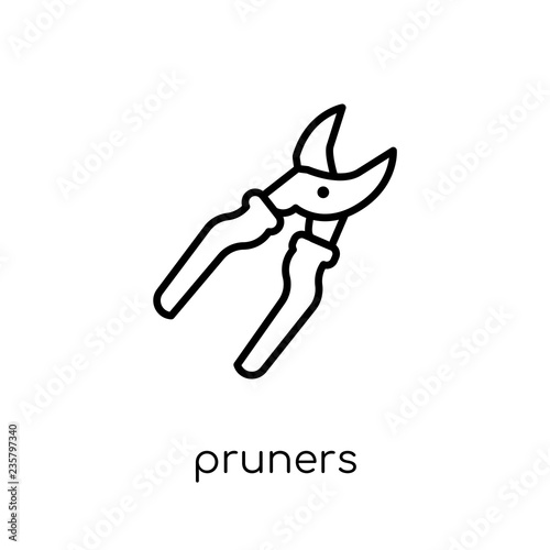 Pruners icon from Agriculture, Farming and Gardening collection.