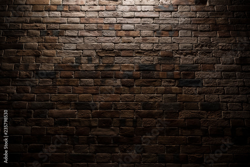 レンガの壁　Vintage red brick wall