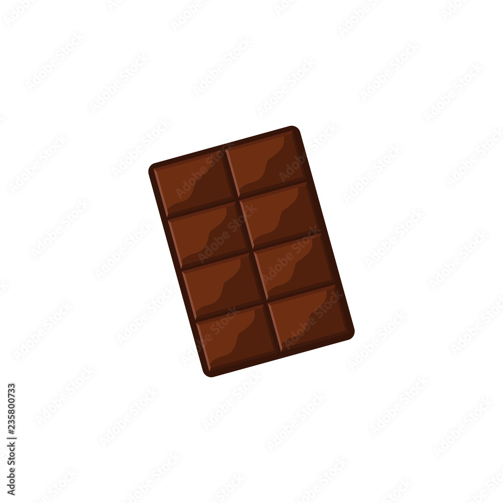 Chocolate bar icon. Element of sweet icon for mobile concept and web apps. Detailed Chocolate bar icon can be used for web and mobile