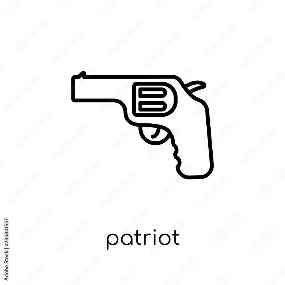 Patriot icon from Army collection.