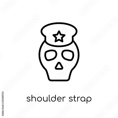 Shoulder strap icon from Army collection.