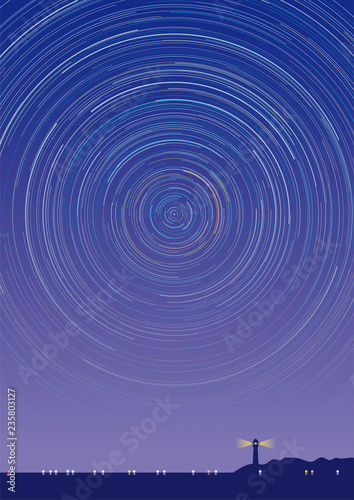 星の軌跡