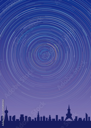 星の軌跡