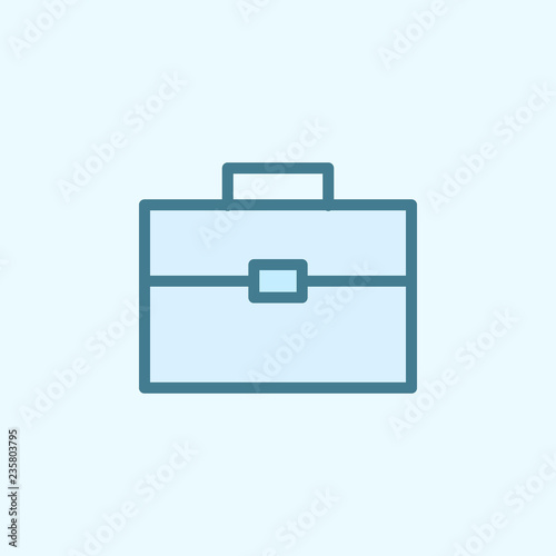 diplomat field outline icon. Element of 2 color simple icon. Thin line icon for website design and development, app development. Premium icon