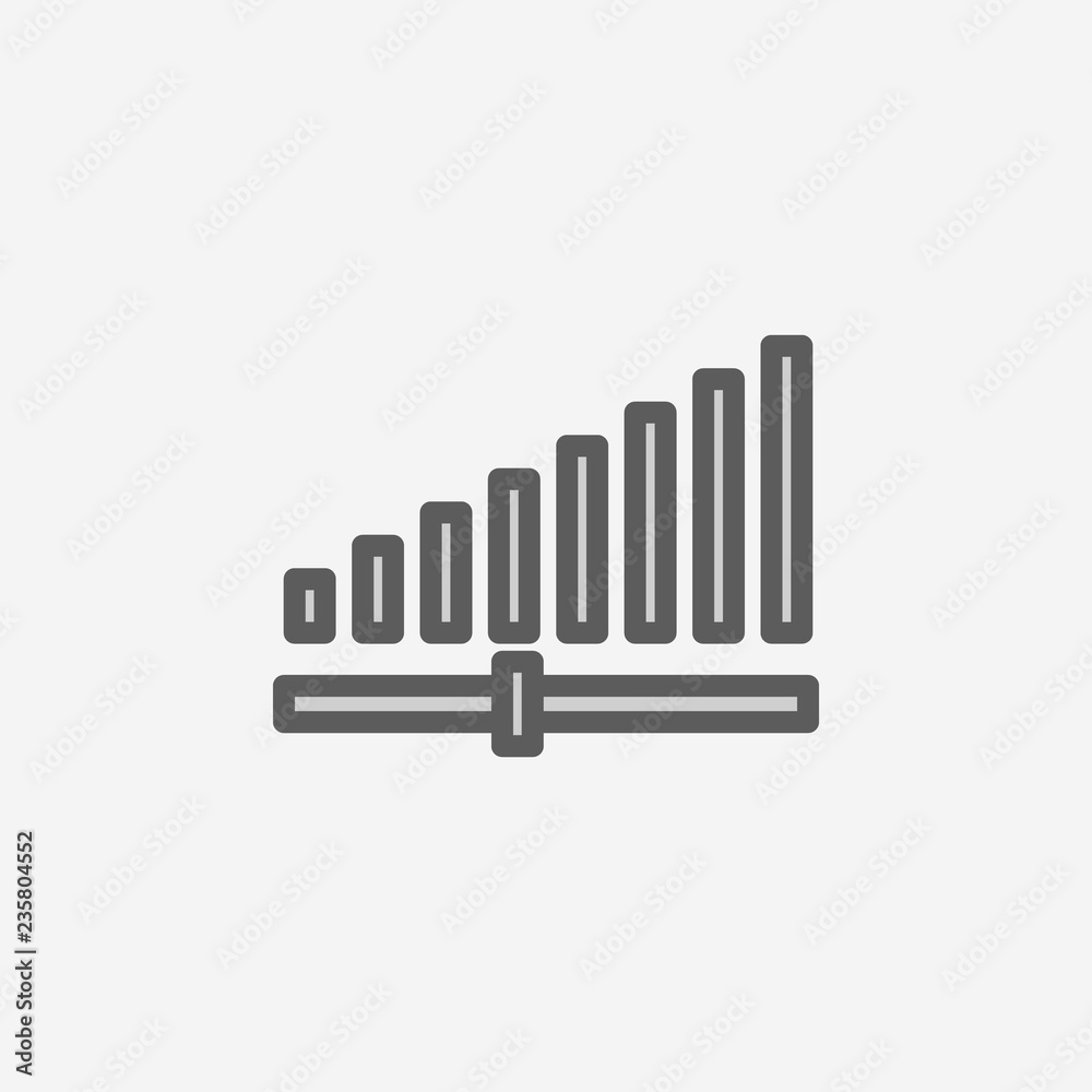 signal strength field outline icon. Element of 2 color simple icon. Thin line icon for website design and development, app development. Premium icon signal strength field outline icon. Element of 2 color simple icon. Thin line icon for website design and development, app development. Premium icon