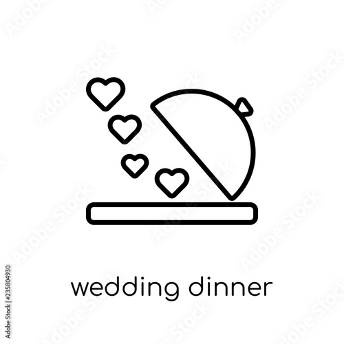 wedding Dinner icon from Wedding and love collection.