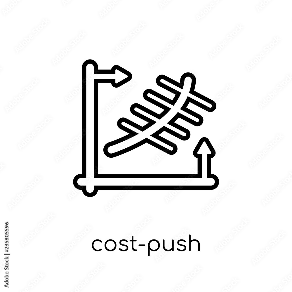 Cost-push inflation icon from Cost push inflation collection. Cost-push inflation icon from Cost push inflation collection.