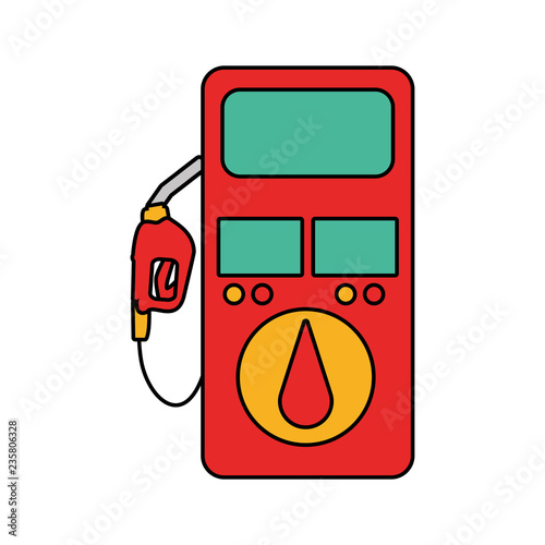 gasoline dispenser service station
