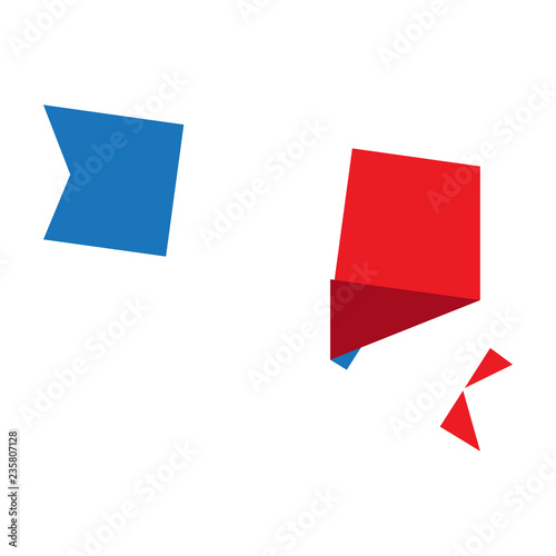Free Download Isolated flag of France. Vector illustration design - GFXLoad