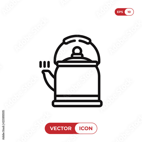Kettle vector icon