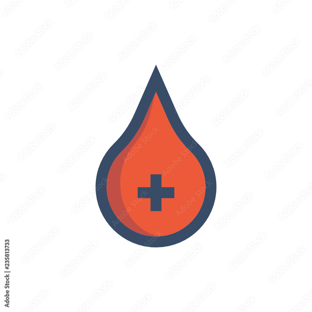 blood icon vector with fill outline style. medical icon blood icon vector with fill outline style. medical icon