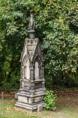 Victorian Gothic Cemetery Monument