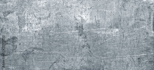 Fotografia Old metal texture, wide sheet of chrome iron background