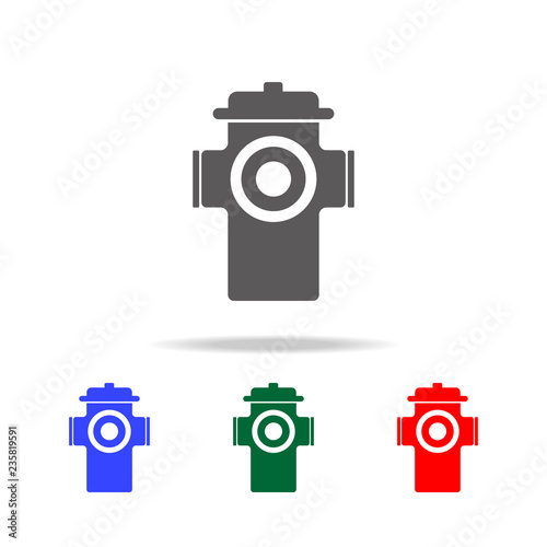 firehose icon. Elements of fireman in multi colored icons. Premium quality graphic design icon. Simple icon for websites, web design, mobile app, info graphics