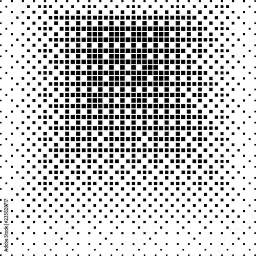 Abstract Square Halftone