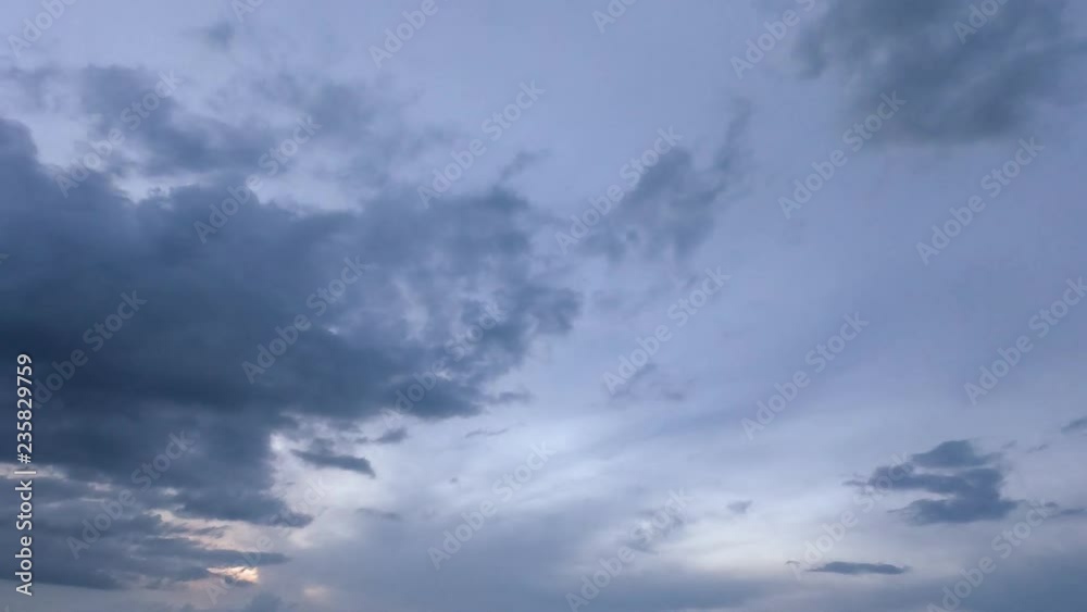 Timelapse of clouds moving over at night Timelapse of clouds moving over at night