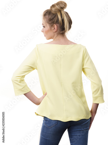 Woman wearing casual outfit