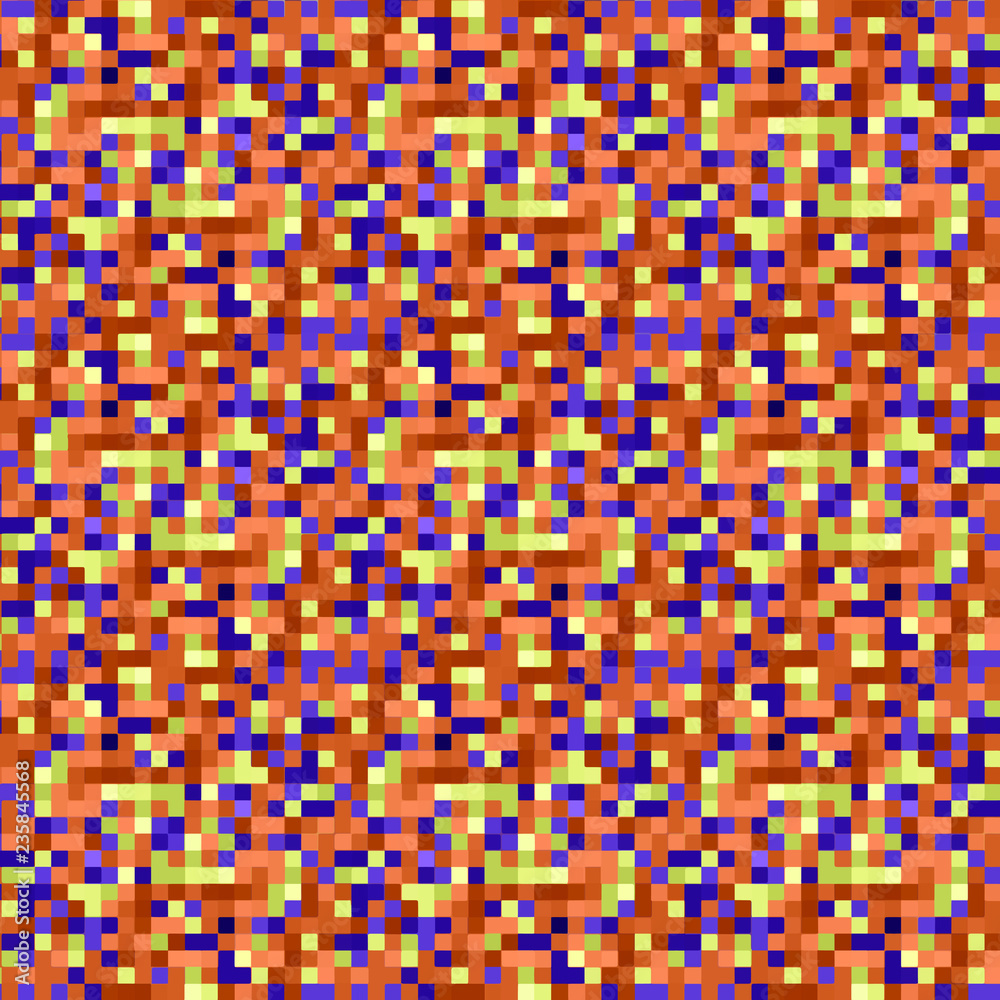Seamless pattern background from a variety of multicolored squares. Seamless pattern background from a variety of multicolored squares.