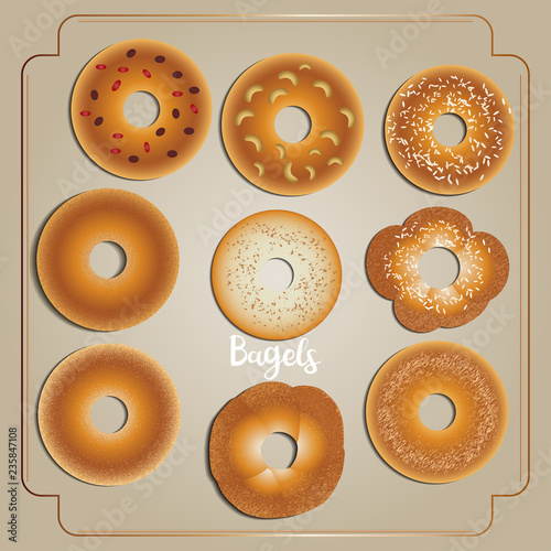Bagels , Bakery collection