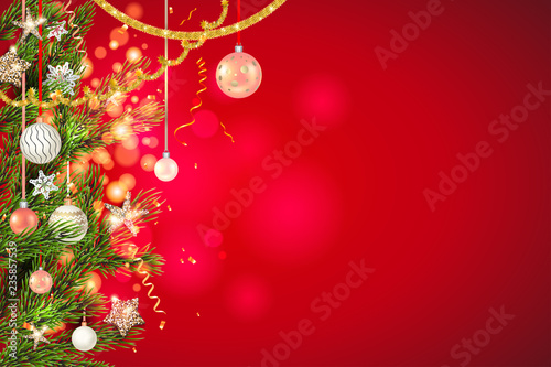 Christmas tree branches