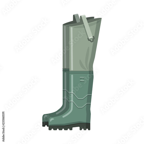Isolated object of fish and fishing logo. Set of fish and equipment vector icon for stock.