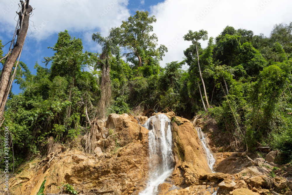 popular day trip from Nong Khiaw in Laos is the 100 wterfall walk. popular day trip from Nong Khiaw in Laos is the 100 wterfall walk.