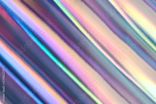 Multicolored background imitating hologram.