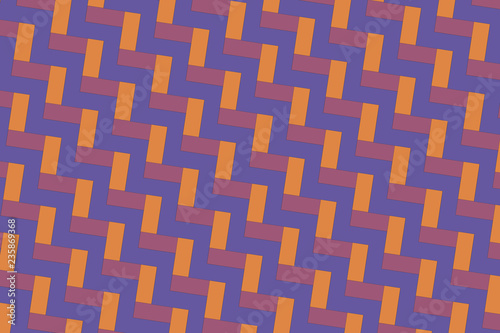 Zigzag pattern. Geometric background flat style illustration. Texture for print, banner, web, flyer, cloth, textile. 