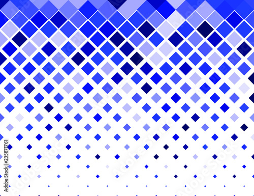Fade abstract geometric random blue color background