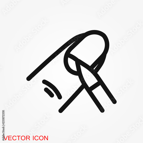 Nail care icon. Pedicure and manicure equipment. Vector illustrations