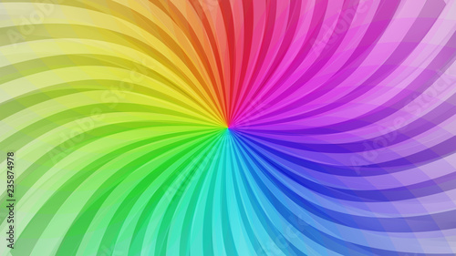 Swirling radial background
