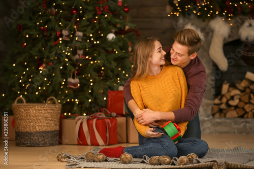 Loving young couple with gi...
