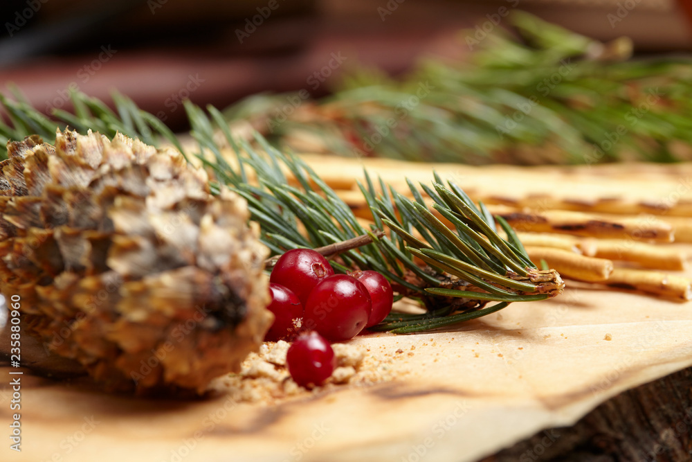 Obraz premium Christmas dinner