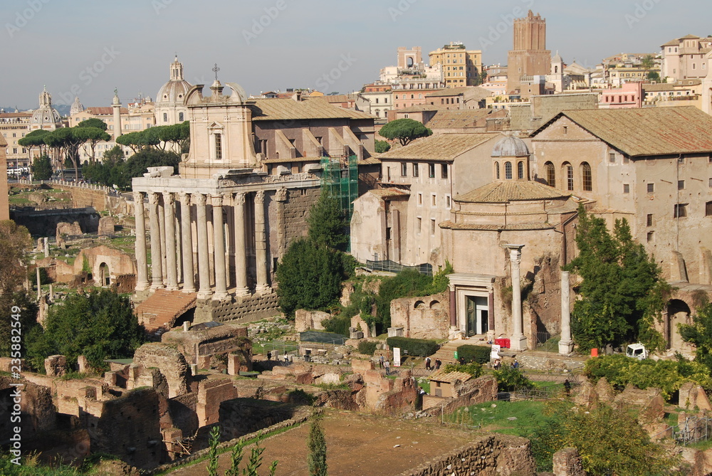 I Fori Imperiali, Roma, Italia