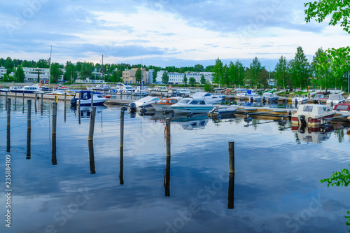 Passenger harbor, in Kuopio photo