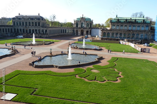Dresden Zwinger Palace garden