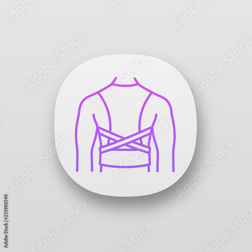 Posture corrector app icon