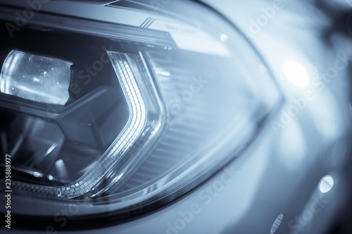 LED automobile headlights