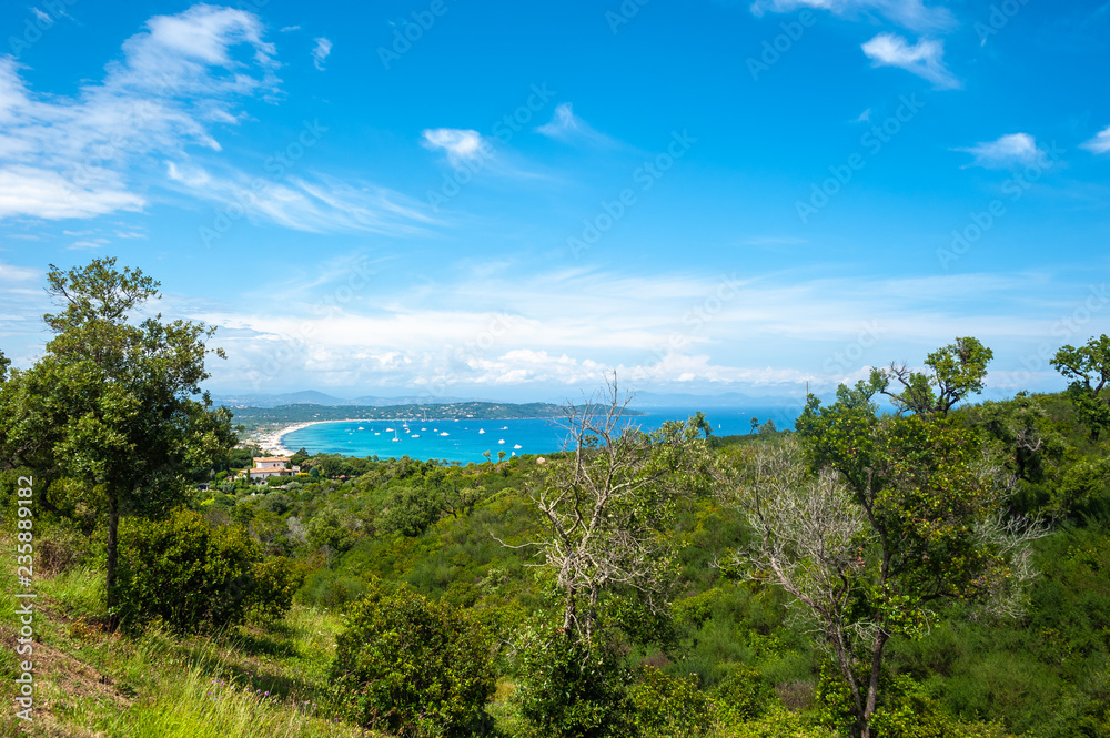 View from Cap Camarat near Ramatuelle