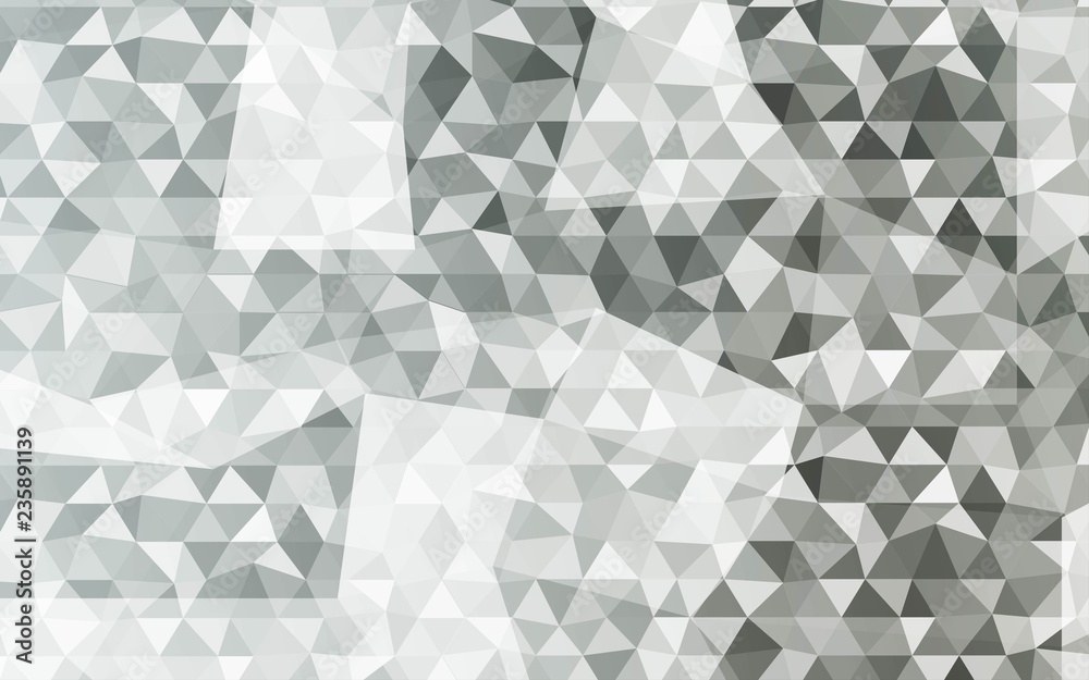Obraz premium Geometric rumpled triangular low poly gradient illustration. Vector polygonal design.