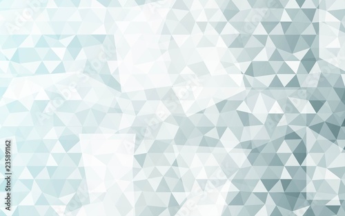 Banner of polygonal elements. Gradient triangles. Vector illustration. For design, presentations