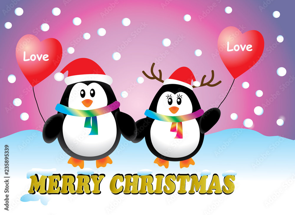 Fototapeta premium Merry Christmas