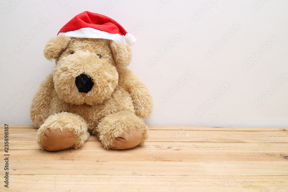 Obraz premium Christmas toy dog